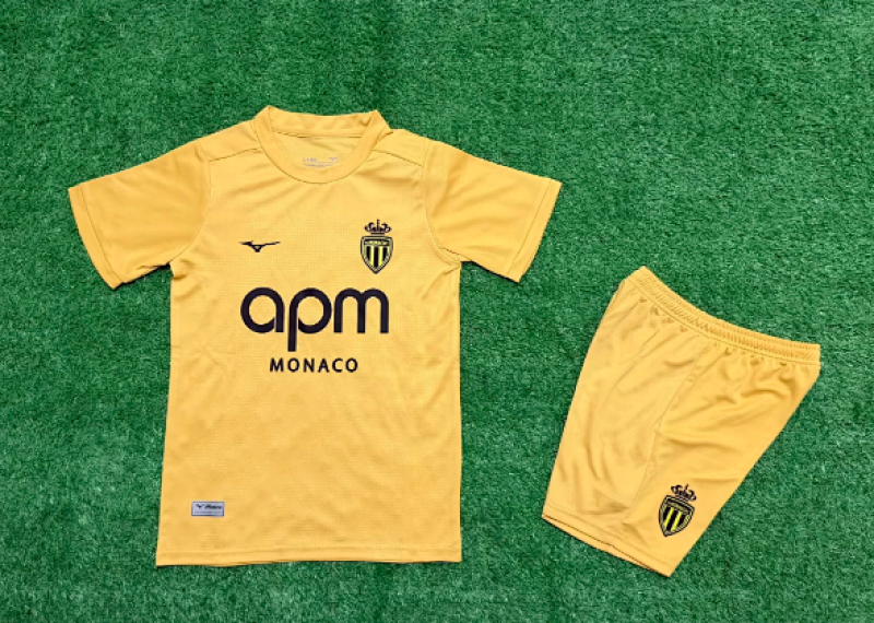 Niño_Monaco 25-26 yellow third away kid